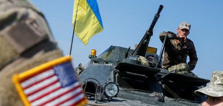 Übung zur Umsetzung von NATO-Standards in der ukrainischen Armee...