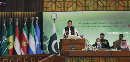 Gipfel der Organisation islamischer Staaten: Pakistans Premier b...