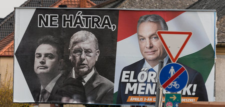Meinungsumfragen sehen Ministerpräsident Viktor Orban und seine ...