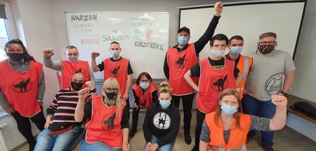 Arbeitskampf während der Pandemie: Amazon-Arbeiter in Polen soli...