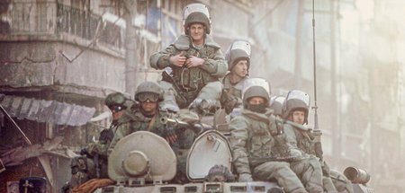 Außenpolitik mit schwerem Gerät. Russische Soldaten in Aleppo, 2...