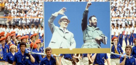 Weltjugendfestspiele 1978 in Havanna: FDJ-Mitglieder zelebrieren...