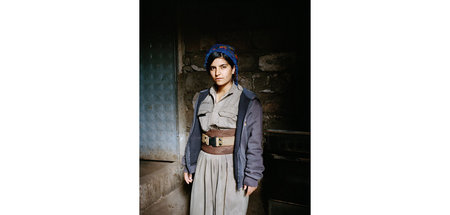 Diljin, 21, Sindschar, Basur/Irakisch-Kurdistan, 2015. Sie hat s...