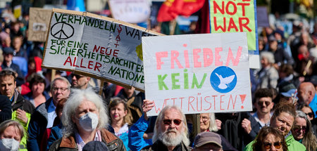 »Realpolitikern« ein Dorn im Auge: Friedensdemonstration gegen W...