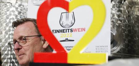 Bekömmlich: Der Thüringer Ministerpräsident Bodo Ramelow bei der...