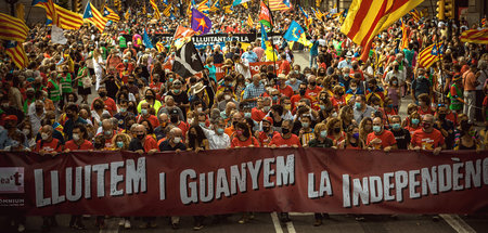 Im Visier des spanischen Staates: Katalanische Unabhängigkeitsbe...