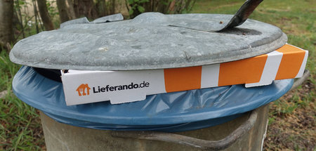 Für die Tonne? Schwarze Zahlen hatte der Lieferando-Mutterkonzer...