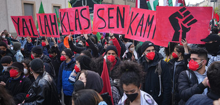 Revolutionäre 1.-Mai-Demonstration im vergangenen Jahr in Berlin