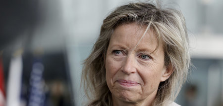 Die niederländische Verteidigungsministerin Kajsa Ollongren