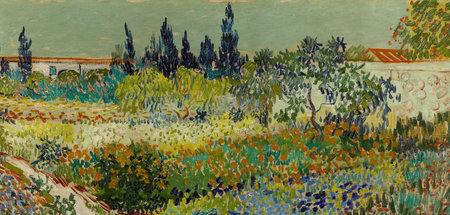 Zum Verlieben: Vincent Van Gogh, »Blühender Garten mit Pfad« (18...
