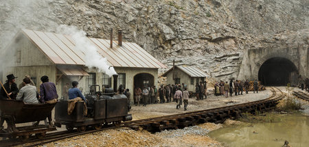 Auf der größten Baustelle Europas des Jahres 1873: »Gotthard«
