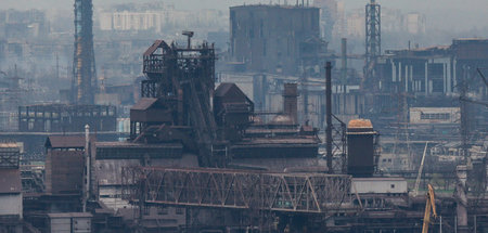 Azovstal-Werk in Mariupol