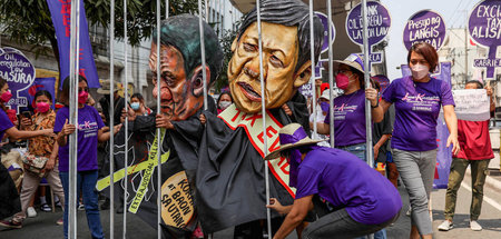 Brüder im Geiste – der amtierende Präsident Rodrigo Duterte und ...