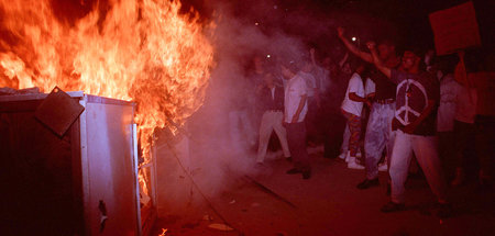 Mehrere Tage lang kam es in Los Angeles 1992 zu heftigen Auseina...