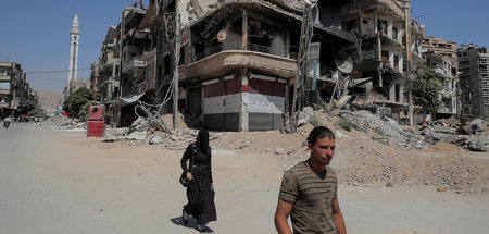 Kriegsfolgen: Weite Teile Syriens sind noch immer zerstört (Duma...