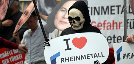 Seit Beginn des Kriegs in der Ukraine ist die Aktie der Rüstungs...