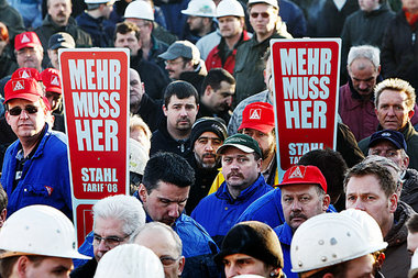 Tarifrunde im Februar 2008: Acht Prozent gefordert – 5,2 Prozent... Tarifrunde im Februar 2008: Acht Prozent gefordert – 5,2 Prozent...