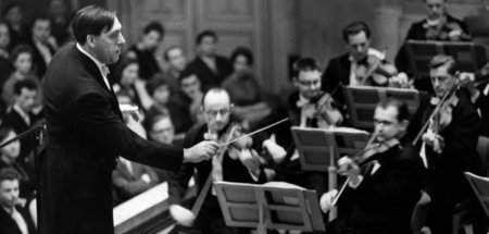 Otmar Suitner am Pult, aufgenommen am 15.05.1964 in der Berliner...