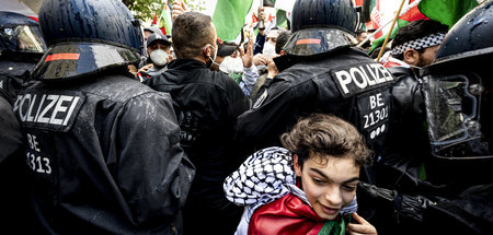 Polizei attackierte schon zum Nakba-Gedenktag 2021 Palästinenser...
