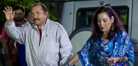 Keine Reisepläne Richtung Norden: Daniel Ortega, Präsident von N
