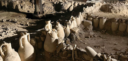 Mehrere Meter unter Roms Bürgersteigen förderten Ausgrabungen ka...