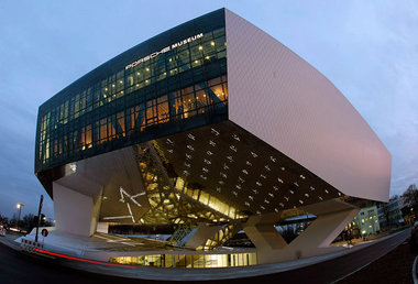 Minderheitenprojekt: das neue Porsche-Museum in Stuttgart. Zwei ... Minderheitenprojekt: das neue Porsche-Museum in Stuttgart. Zwei ...