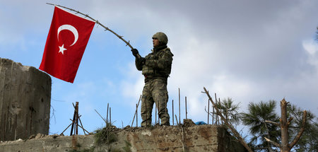Besatzungsmacht: Türkischer Soldat im westkurdischen Afrin (28.1...