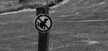 Neulich in Deutschland: Hier sorgt ein Schild für Ordnung Neulich in Deutschland: Hier sorgt ein Schild für Ordnung