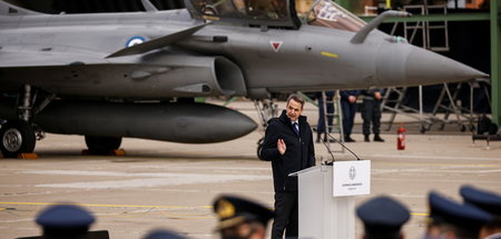 »Rafale«: Der griechische Premier präsentiert die Kampfjets aus ... »Rafale«: Der griechische Premier präsentiert die Kampfjets aus ...