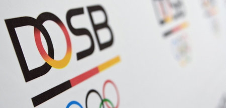 Das unverkennbare Logo des Deutschen Olympischen Sportbundes (DO... Das unverkennbare Logo des Deutschen Olympischen Sportbundes (DO...