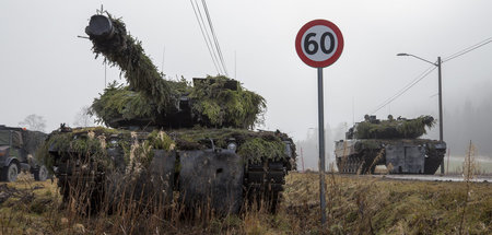 Auch neue Panzer kann die Bundeswehr kaufen, wenn das »Sonderver...