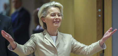 Hat immer noch ein Ass im Ärmel: Ursula von der Leyen