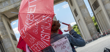 Sexarbeitende demonstrieren in Berlin gegen bestehende rechtlich...