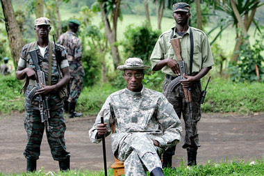 Abserviert? Laurent Nkunda in seiner ostkongolesischen Basis Teb...