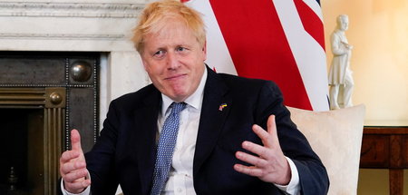Nie um eine Ausrede verlegen: Johnson weiß sich immer wieder aus...