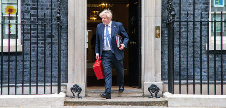 Der britische Premierminister Boris Johnson darf weiter Feste fe...