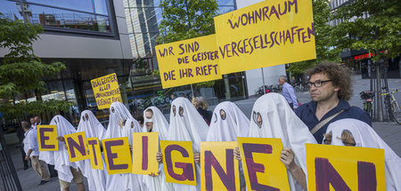 Was bleibt Mieterinnen und Mietern am Ende noch übrig? Demonstri...