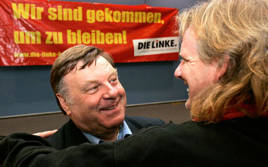 Mit kühner Zuversicht: Willy van Ooyen, späterer Fraktionsvorsit...