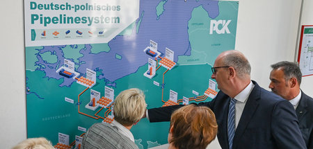 Seit 1964 ist die Raffinerie in Schwedt in Betrieb. Das soll so ...