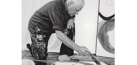 Farbfleck an Farbfleck: Ernst Wilhelm Nay (1902–1968) bei der Ar...