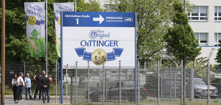 Die Oettinger-Brauerei in Gotha (8.6.2022) Die Oettinger-Brauerei in Gotha (8.6.2022)