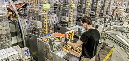 Ein Blick in die Geschichte zeigt: Die Drucker und Setzer waren ...