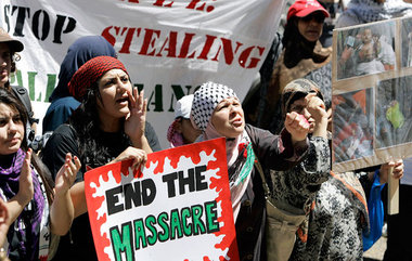 Sydney, 18. Januar 2009: Protest gegen den Gaza- Krieg
