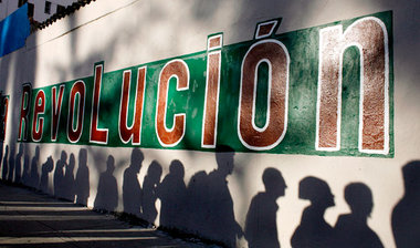 Wandmalerei in Havanna, 30. Dezember 2008