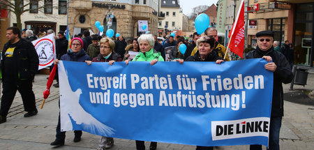Demnächst auf der Straße gegen die Führung der eigenen Partei? T...