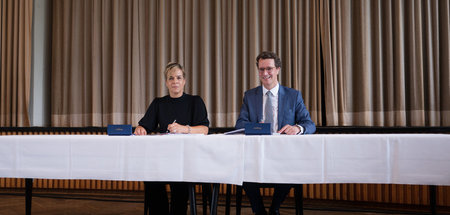 Die designierte Wirtschafts- und Klimaschutzministerin Mona Neub... Die designierte Wirtschafts- und Klimaschutzministerin Mona Neub...