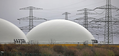 Anlage zur energetischen Verarbeitung von Mais, Zuckerrüben und ...