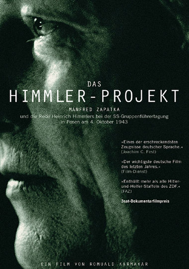 Zum Kauf empfohlen, weil’s weh tun muß: Karmakars »Himmler-Proje...