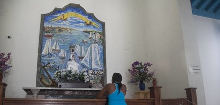 Afrokubanisch beten: Santeria-Kirche in Havanna