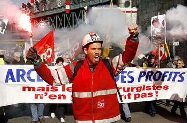 Streik bei Arcellor Mittal in Marseille: Hohe Profite erwirtscha...